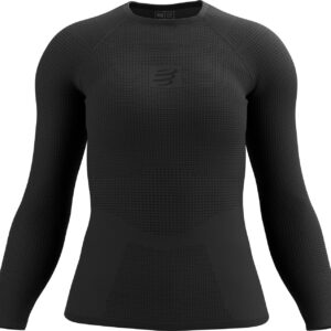 On/Off Base Layer Ls Top W Black