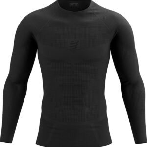 On/Off Base Layer Ls Top M Black