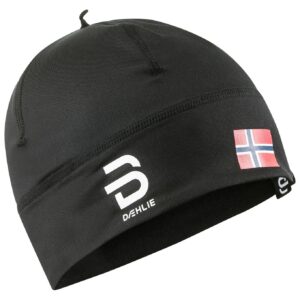 Hat Polyknit Flag W Black
