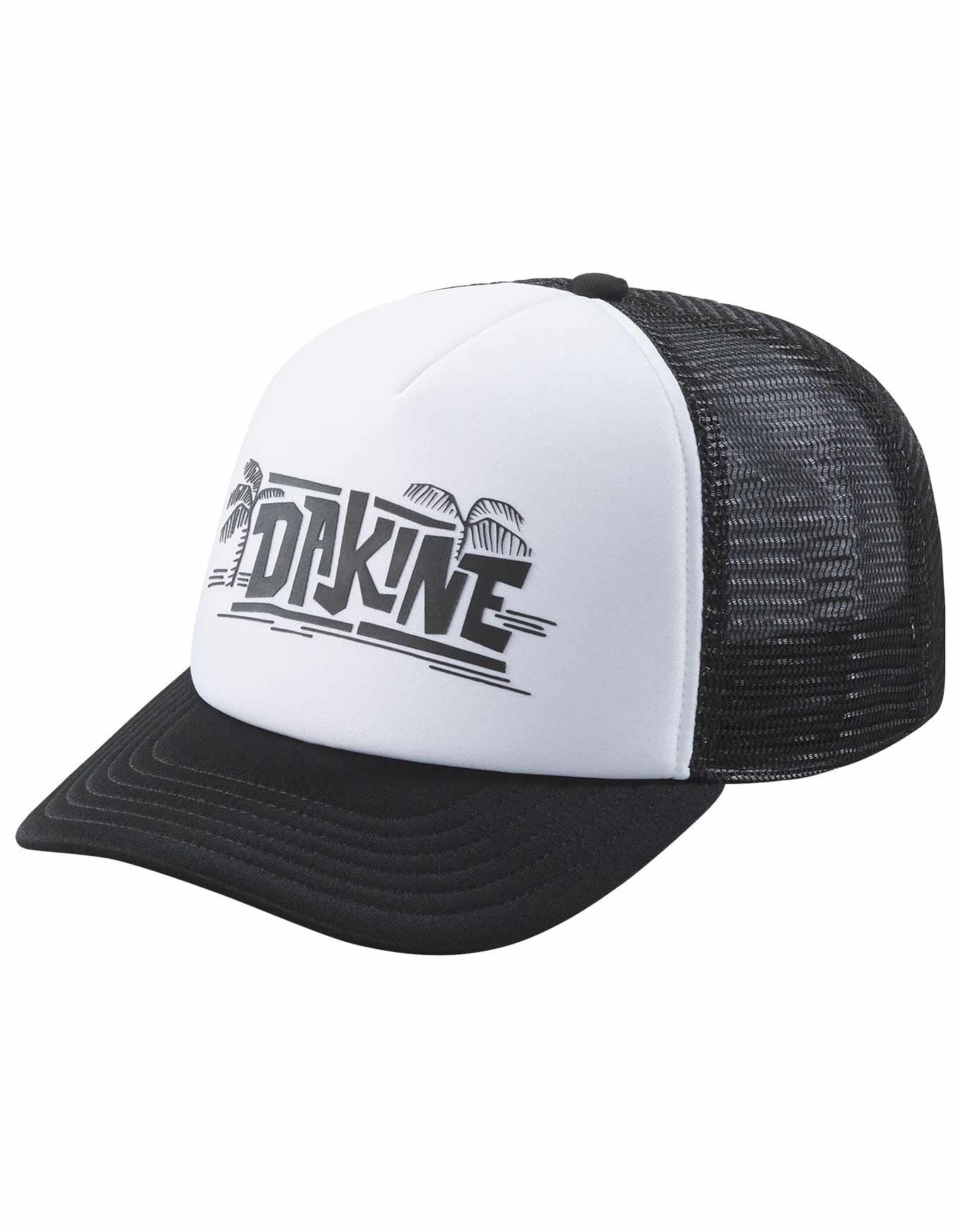 Lo Tide Graphic Trucker Black Palm
