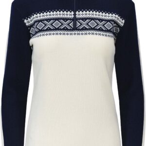 Dystingen Sweater Off White/Navy/Off White
