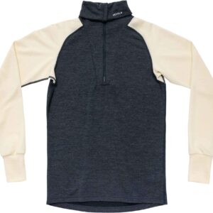 Expedition Merino Silk Zip M Ink/Offwhite