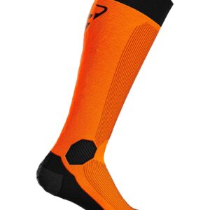 Tour Warm Merino Socks Shocking Orange