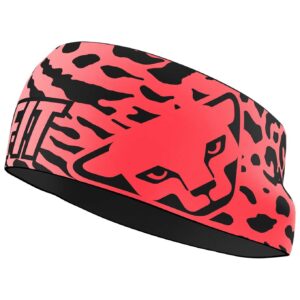 Graphic Performance Headband Ultra Coral Leo