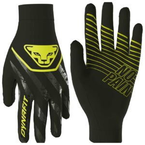 Trail Reflective Gloves Black Out Yellow