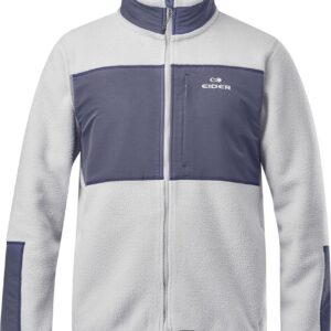 M Rosael Sherpa Fleece Light Grey