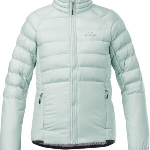 W Caron Light Jkt Aqua Green