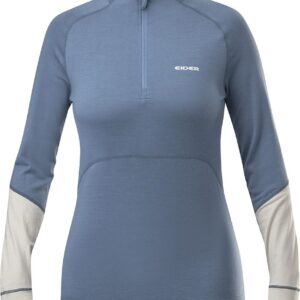 W Sarenne Merino Half Zip Storm Blue