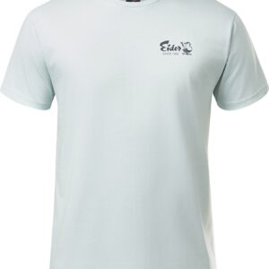 Vintage Chest Logo Cotton Tee Aqua Green