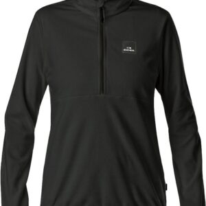 W Peclet Polartec Fleece Light 1/4 Zip Black