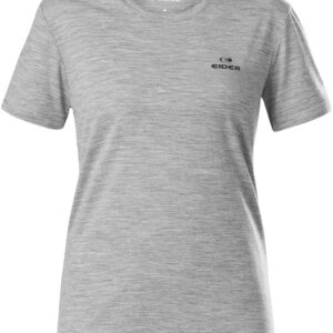 W Merino Path Tech Tee Heather Grey