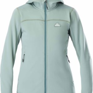 W Bellacha Hoody Fleece Green Clay