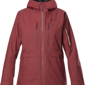 W Ayas Gore Tex Insulated Jkt Carmin