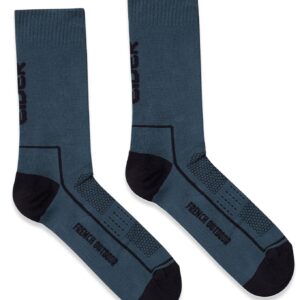 Double Layer Socks Petrol Blue