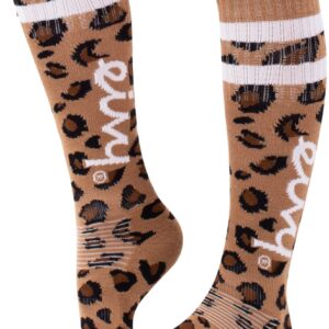 Cheerleader Wool Socks Leopard