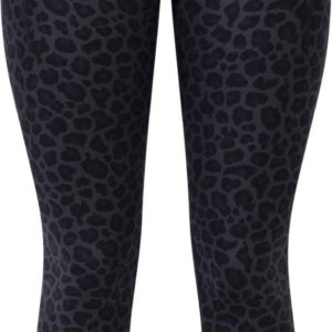 Pocket Tights Black Leopard