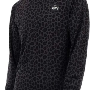 Icecold Merino Wool Gaiter Top Black Leopard