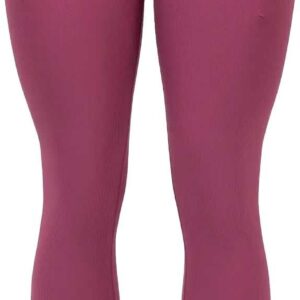 Pocket Rib Tights Pinkgundy
