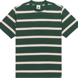 Yacht Club SS Tee Oat Milk Jungle Green