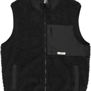 Lake Sherpa Vest Off Black