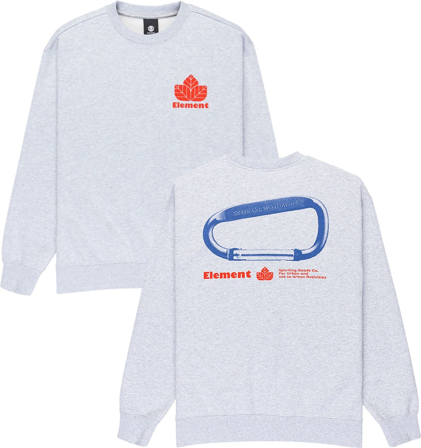 Sporting Crew Mid Grey Heather