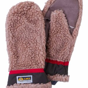 Teddy Mitten Camel