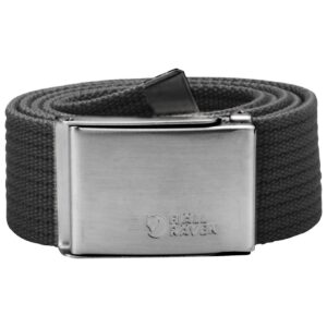 Canvas Belt Dark Grey