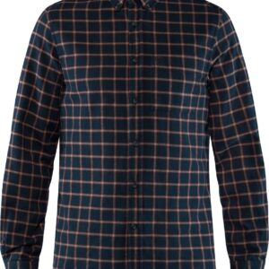 Övik Flannel Shirt M Dark Navy