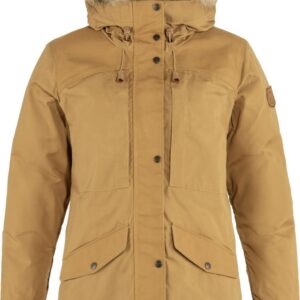 Singi Down Jacket W Buckwheat Brown