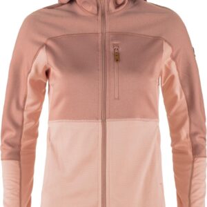 Abisko Trail Fleece W Chalk Rose Dusty Rose