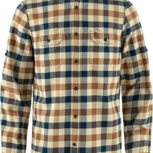 Skog Shirt M Fossil Dark Navy