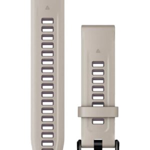 Bracelet QuickFit 20mm Silicone Sable / Mauve