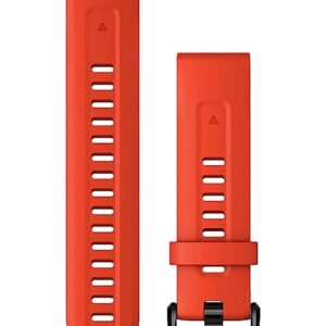 Bracelet QuickFit 20mm Silicone Rouge / Noir