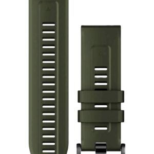 Bracelet QuickFit 26mm Silicone Vert Moss / Graphite