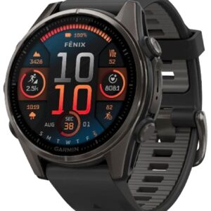 Fenix 8 Amoled 43mm Sapphire Titane/Carbon Gray
