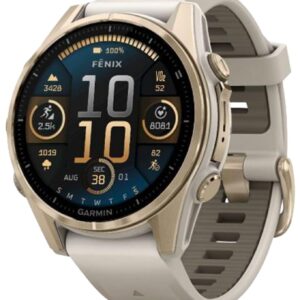 Fenix 8 Amoled 43mm Sapphire Soft Gold
