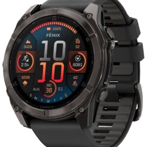 Fenix 8 Amoled 51mm Sapphire Titane/Carbon Gray