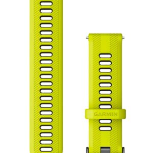Bracelet Forerunner 22mm Silicone Jaune/Noir