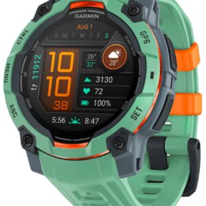 Instinct 3 Amoled 45 mm Water Green