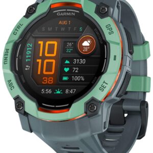 Instinct 3 Amoled 50 mm Water Green