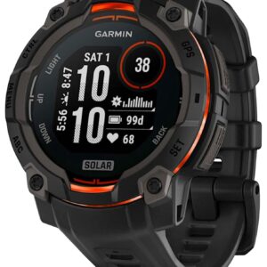 Instinct 3 Solar 45 mm Black