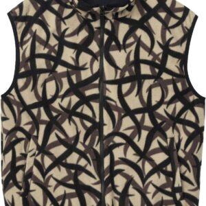 Reversible Fleece Vest Tribal Terra