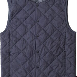 Thermal Insulation Quilted Vest Black