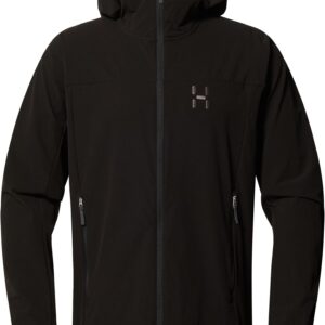 Rosson Softshell Hood Men True Black