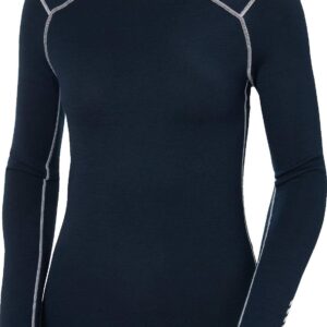 W Lifa Merino Midweight Crew Navy