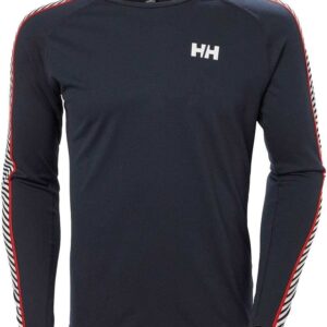 Lifa Active Stripe Crew Navy