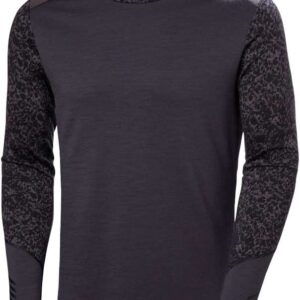 Lifa Merino Midweight Blc Hoodie Black Grape Arc Reflect Ao