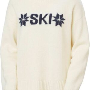 W Bliss Ski Knit Sweater Cream