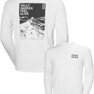 Skog Graphic Ls Tee White