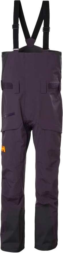 Sogn Bib Shell Pant Black Grape